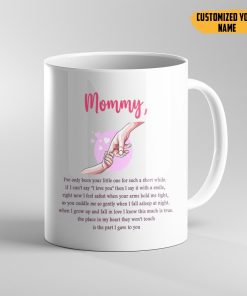 Gearhumans 3D Mummy I Love You Custom Name Mug