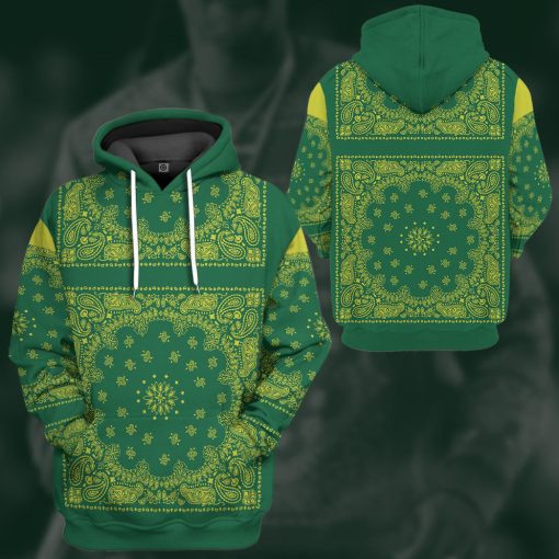 Gearhumans 3D Snoop Green Bandana Custom Tshirt Hoodie Apparel 21 Gearhumans 3D Snoop Green Bandana Custom Tshirt Hoodie Apparel