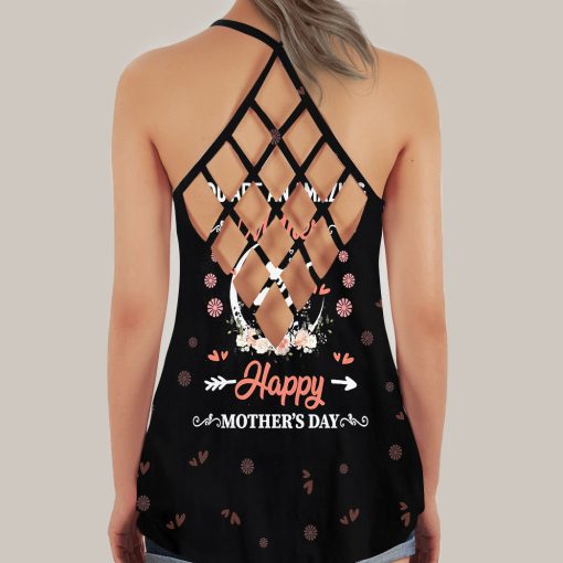 Gearhumans 3D You Are An Amazing Mothers Day Custom Criss Cross Tank Top - Image 2