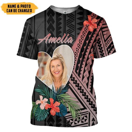 Gearhumans 3D Happy Mothers Day Custom Name Custom Photo Tshirt Hoodie Apparel - Image 3