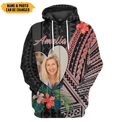 Gearhumans 3D Happy Mothers Day Custom Name Custom Photo Tshirt Hoodie Apparel - Image 4