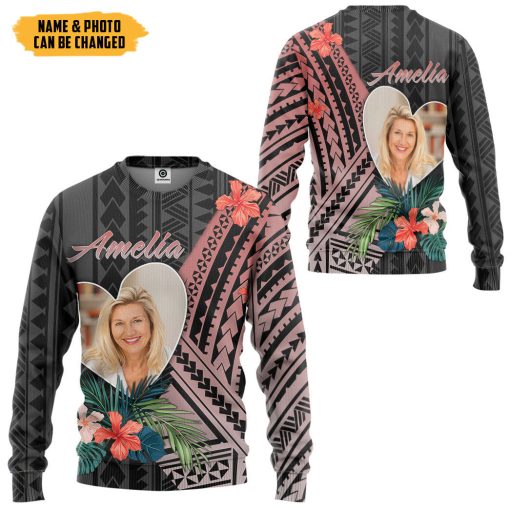 Gearhumans 3D Happy Mothers Day Custom Name Custom Photo Tshirt Hoodie Apparel - Image 6