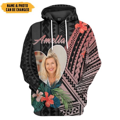 Gearhumans 3D Happy Mothers Day Custom Name Custom Photo Tshirt Hoodie Apparel