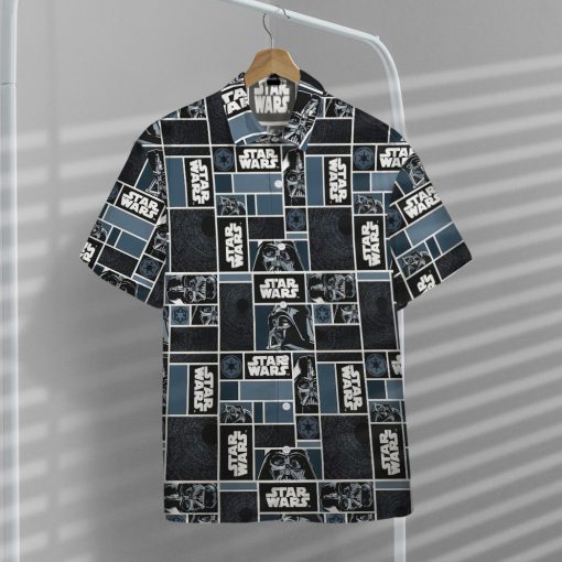 Gearhumans 3D SW Darth Vader Custom Hawaiian Shirt - Image 7