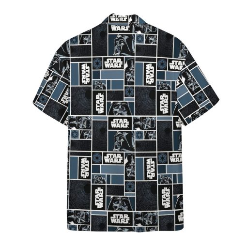 Gearhumans 3D SW Darth Vader Custom Hawaiian Shirt - Image 2