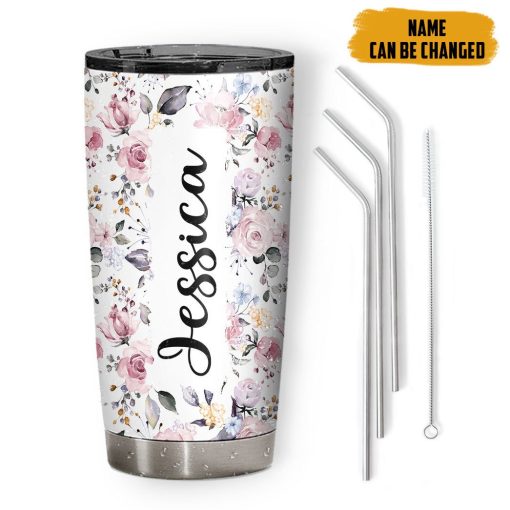Gearhumans 3D Happy Mothers Day Gift For Bonus Mom Custom Name Tumbler - Image 2