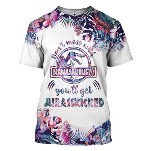 Gearhumans 3D Nanasaurus Custom Tshirt Hoodie Apparel - Image 3