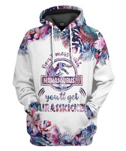 Gearhumans 3D Nanasaurus Custom Tshirt Hoodie Apparel