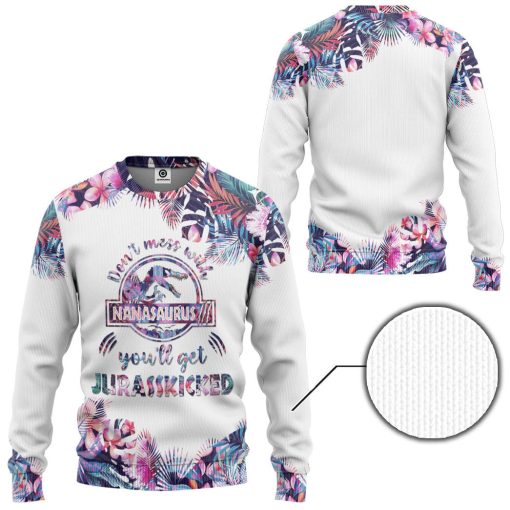 Gearhumans 3D Nanasaurus Custom Tshirt Hoodie Apparel - Image 6