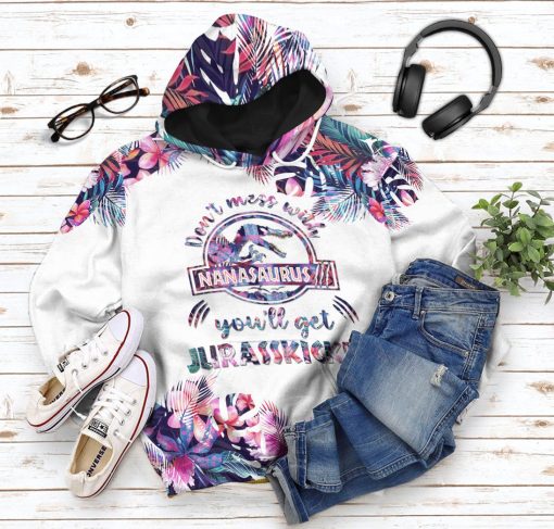 Gearhumans 3D Nanasaurus Custom Tshirt Hoodie Apparel - Image 11