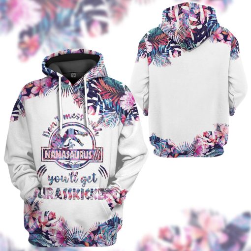 Gearhumans 3D Nanasaurus Custom Tshirt Hoodie Apparel - Image 9