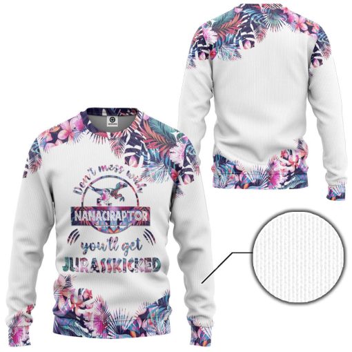 Gearhumans 3D Nanaciraptor Custom Tshirt Hoodie Apparel - Image 6