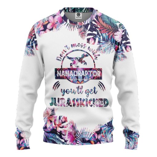 Gearhumans 3D Nanaciraptor Custom Tshirt Hoodie Apparel - Image 2