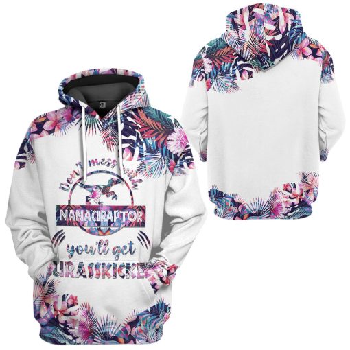 Gearhumans 3D Nanaciraptor Custom Tshirt Hoodie Apparel - Image 5