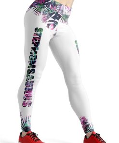 Gearhumans Gearhuman 3D Dont Mess With Stepmomsaurus Mothers Day Gift Custom Leggings