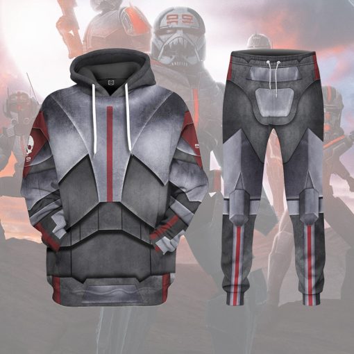 Gearhumans 3D S.W The Bad Batch Armor Custom Sweatpants - Image 5