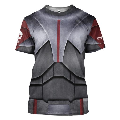 Gearhumans 3D S.W The Bad Batch Armor Custom Hoodie Tshirt Apparel