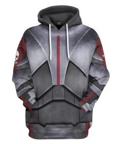 Gearhumans 3D S.W The Bad Batch Armor Custom Hoodie Tshirt Apparel