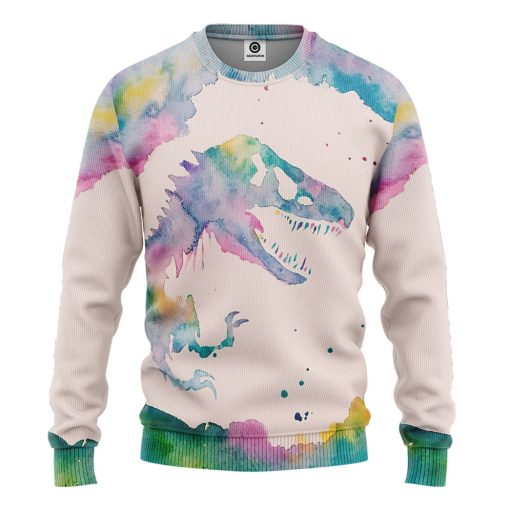 Gearhumans 3D Nanasaurus Custom Tshirt Hoodie Apparel - Image 2