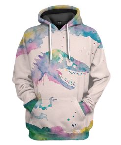 Gearhumans 3D Nanasaurus Custom Tshirt Hoodie Apparel