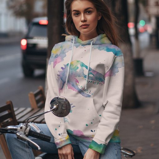 Gearhumans 3D Nanasaurus Custom Tshirt Hoodie Apparel - Image 12