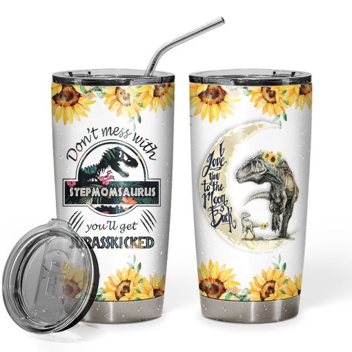 Gearhumans 3D Bonus Mom Happy Mothers Day Custom Tumbler