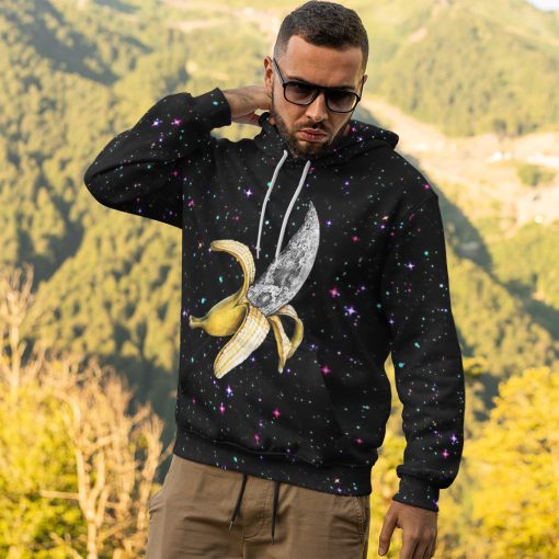 Gearhumans 3D Banana Galaxy Custom Tshirt Hoodie Apparel - Image 14