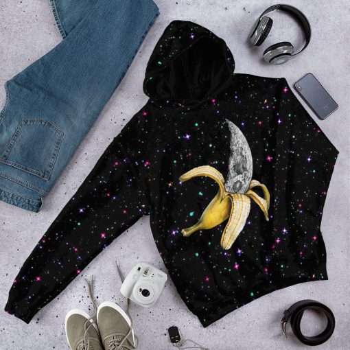 Gearhumans 3D Banana Galaxy Custom Tshirt Hoodie Apparel - Image 13