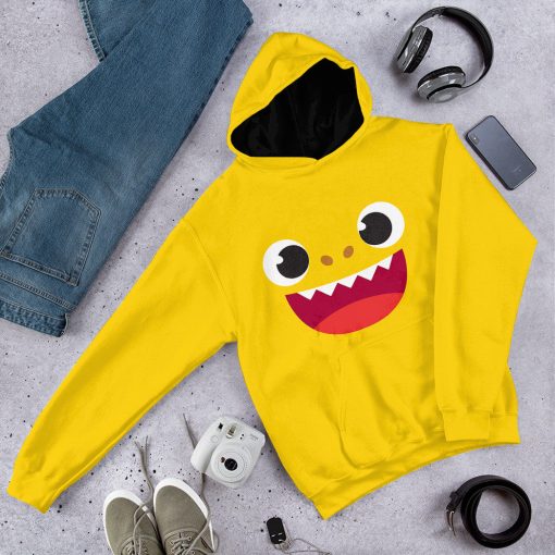 Gearhumans 3D Baby Shark Family Custom Tshirt Hoodie Apparel - Image 12