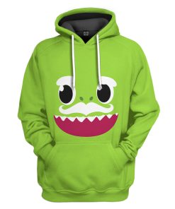 Gearhumans 3D Grandpa Shark Family Custom Tshirt Hoodie Apparel