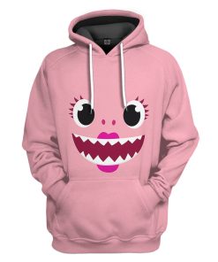 Gearhumans 3D Mama Shark Family Custom Tshirt Hoodie Apparel