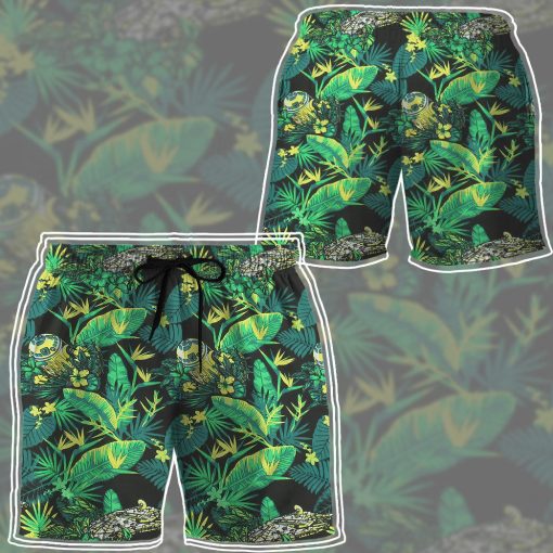Gearhumans 3D S.W Green Vibe Custom Men Shorts - Image 6
