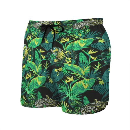 Gearhumans 3D S.W Green Vibe Custom Men Shorts - Image 3