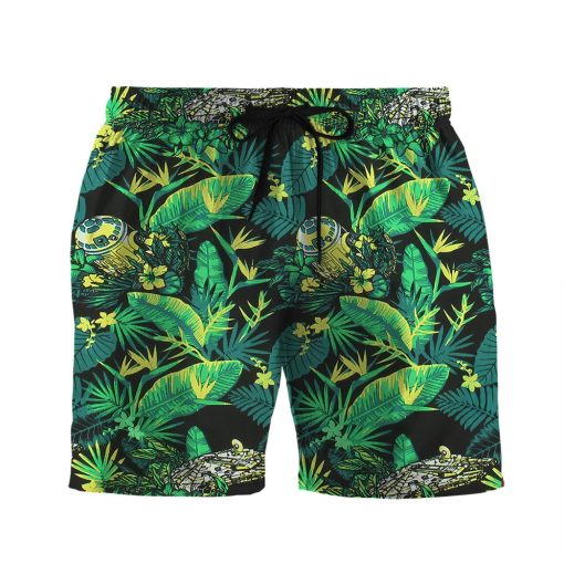 Gearhumans 3D S.W Green Vibe Custom Men Shorts
