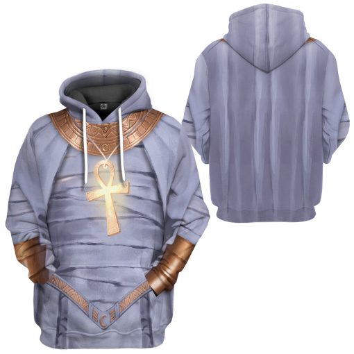Gearhumans 3D Mrvl Moon Knight Khonshu Cosplay Custom Tshrirt Hoodie Apparel