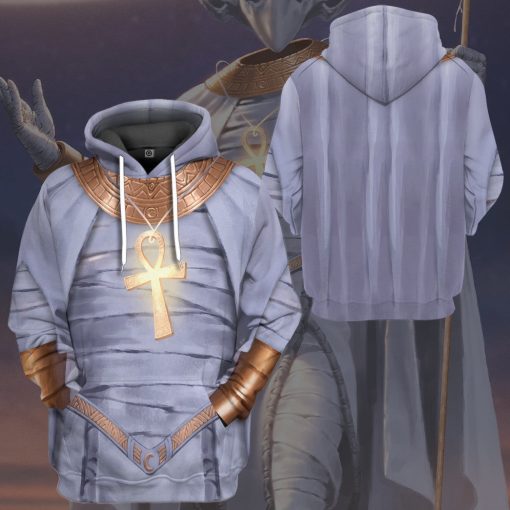 Gearhumans 3D Mrvl Moon Knight Khonshu Cosplay Custom Tshrirt Hoodie Apparel