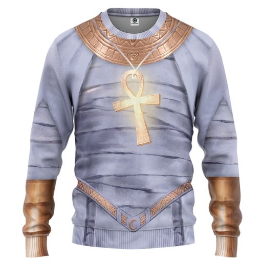 Gearhumans 3D Mrvl Moon Knight Khonshu Cosplay Custom Tshrirt Hoodie Apparel