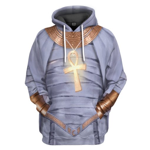 Gearhumans 3D Mrvl Moon Knight Khonshu Cosplay Custom Tshrirt Hoodie Apparel