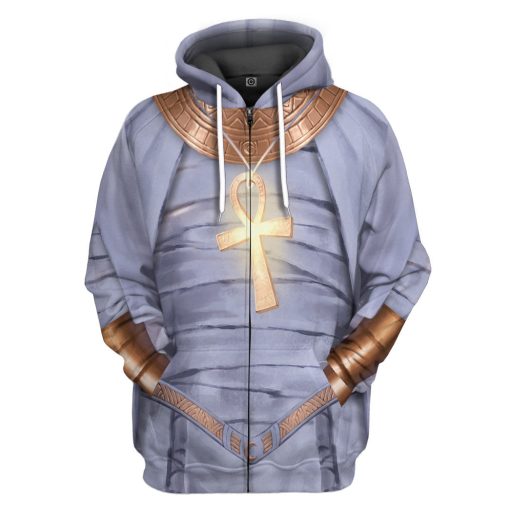 Gearhumans 3D Mrvl Moon Knight Khonshu Cosplay Custom Tshrirt Hoodie Apparel