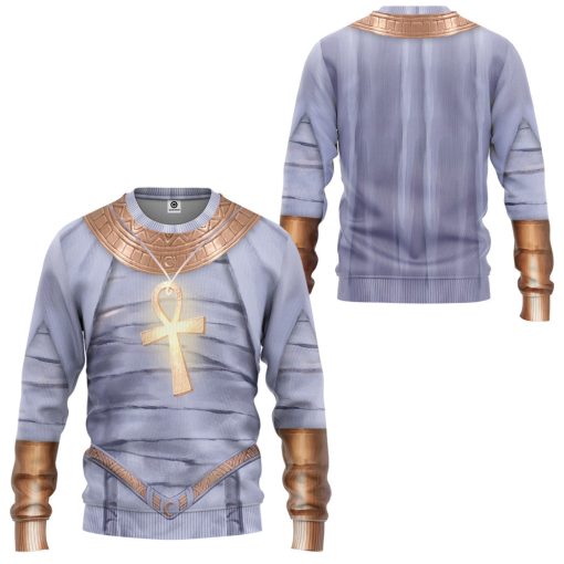 Gearhumans 3D Mrvl Moon Knight Khonshu Cosplay Custom Tshrirt Hoodie Apparel