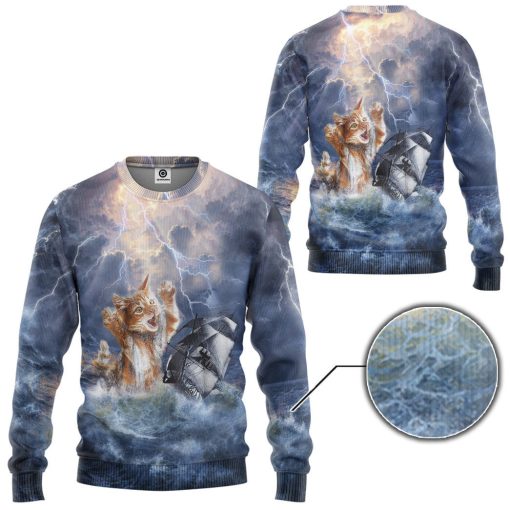 Gearhumans 3D Krakitten TShirts Hoodies Apparel - Image 6