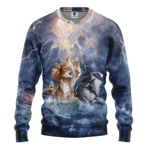 Gearhumans 3D Krakitten TShirts Hoodies Apparel - Image 2