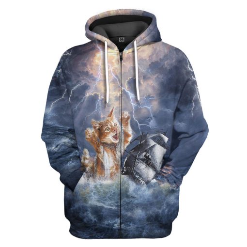 Gearhumans 3D Krakitten TShirts Hoodies Apparel - Image 4