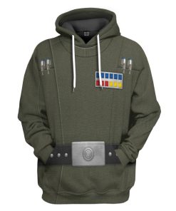 Gearhumans 3D S.W Grand Moff Tarkin Custom Hoodie Tshirt Apparel