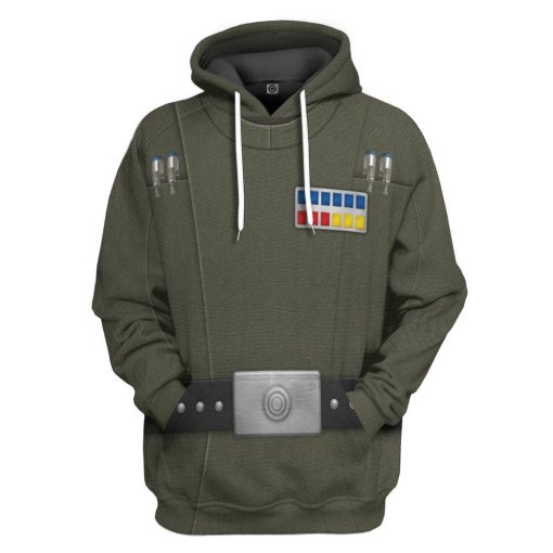 Gearhumans 3D S.W Grand Moff Tarkin Custom Hoodie Tshirt Apparel
