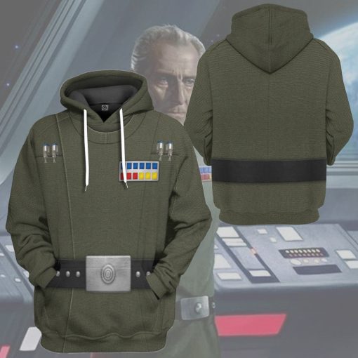 Gearhumans 3D S.W Grand Moff Tarkin Custom Hoodie Tshirt Apparel - Image 9