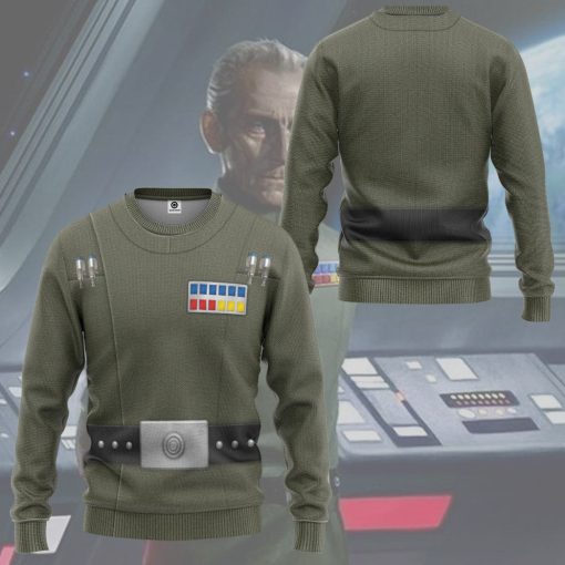 Gearhumans 3D S.W Grand Moff Tarkin Custom Hoodie Tshirt Apparel - Image 10