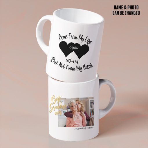 Gearhumans 3D Memorable Grandma Custom Photo Mug - Image 4