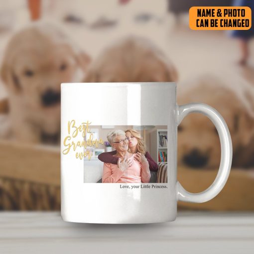 Gearhumans 3D Memorable Grandma Custom Photo Mug - Image 3