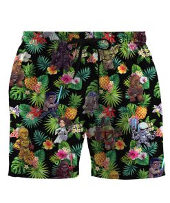 Gearhumans 3D S.W Tropical Vibe Custom Men Shorts